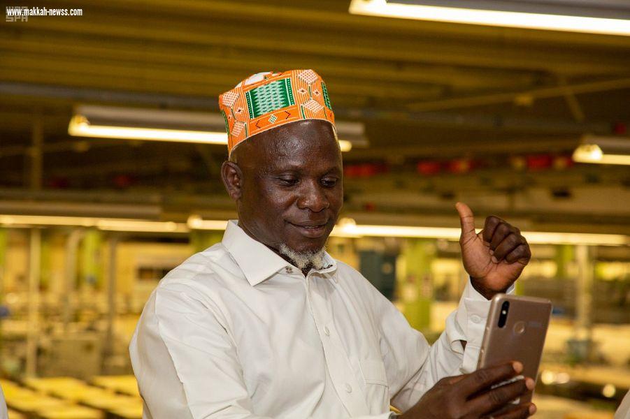 المشاركون في مسابقة الملك عبدالعزيز الدولية يزورون مجمع الملك فهد لطباعة المصحف