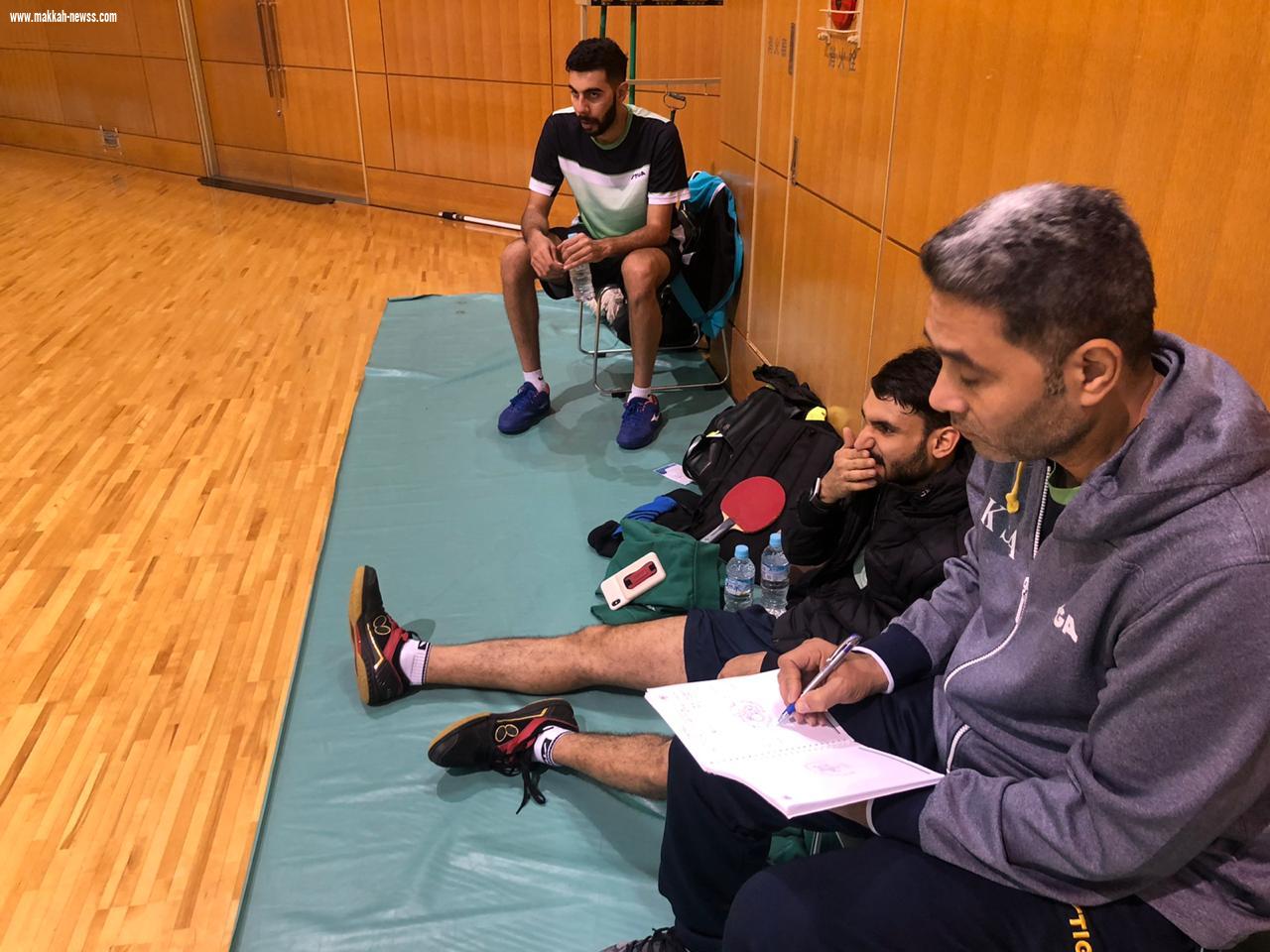 انطلاقً معسكر طاولة الاخضر باليابان