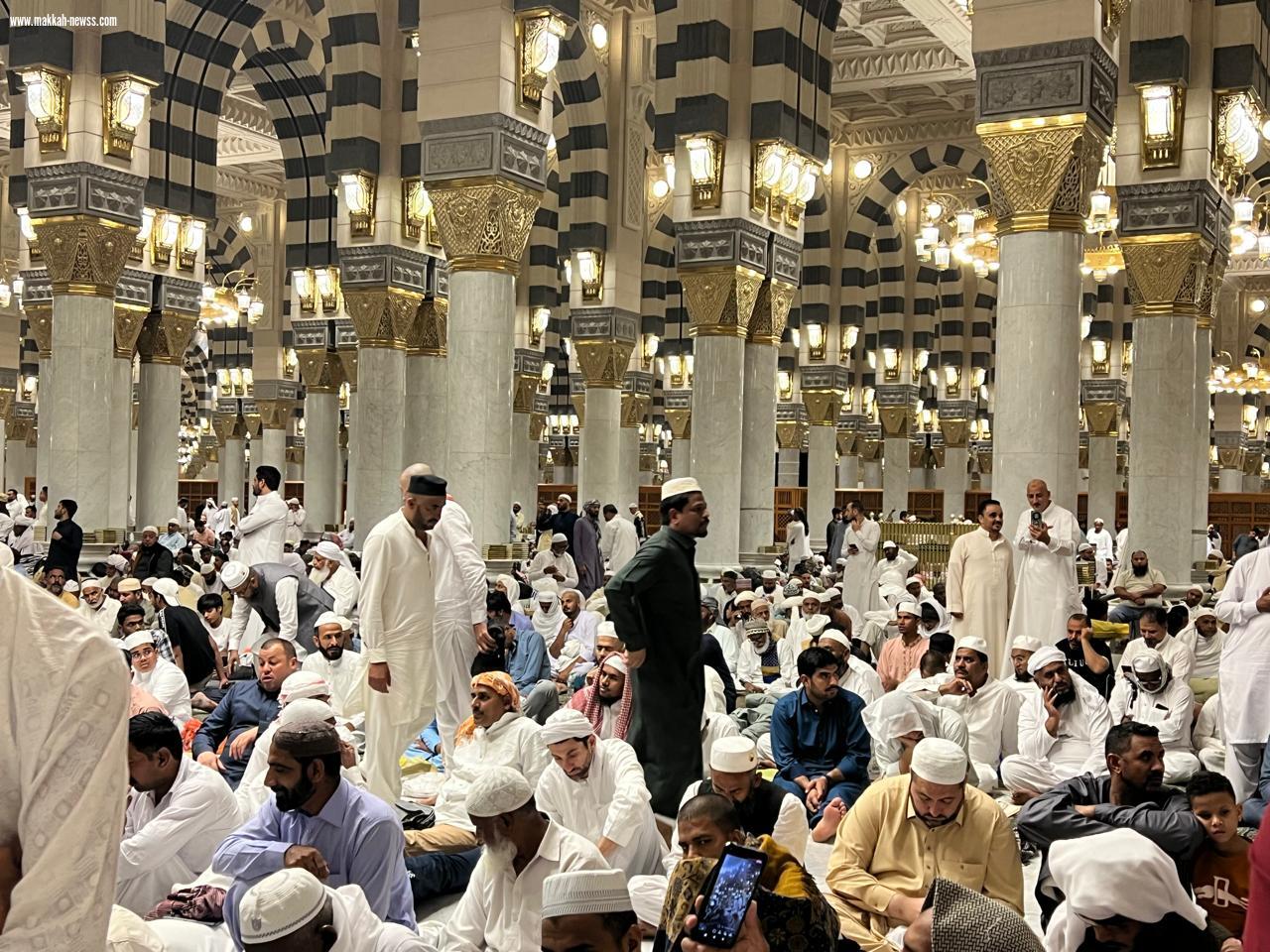 مشاهد من العيد في المدينة المنورة