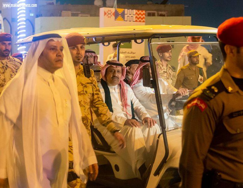 اليوم الوطني / سمو الأمير حسام بن سعود يطلع على فعاليات 