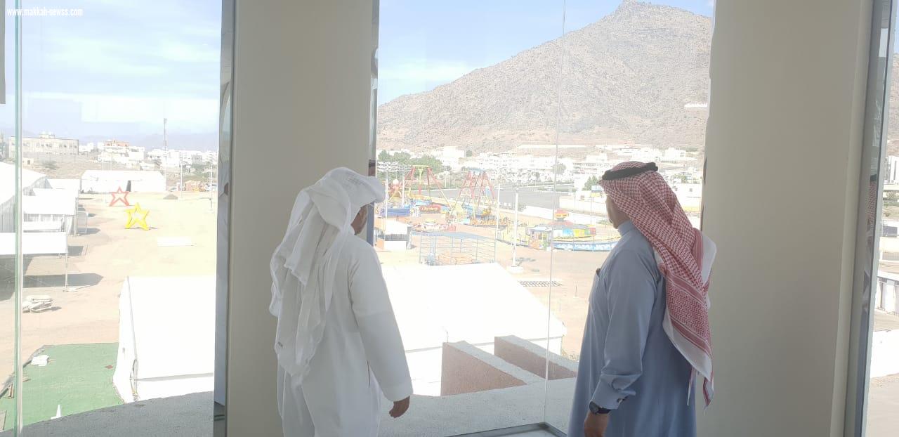 (ابن دلبوح)في زيارة ميدانية لمركز المعارض وموقع فعاليات مهرجان المجارده(شتانا غير) بشارع الفن