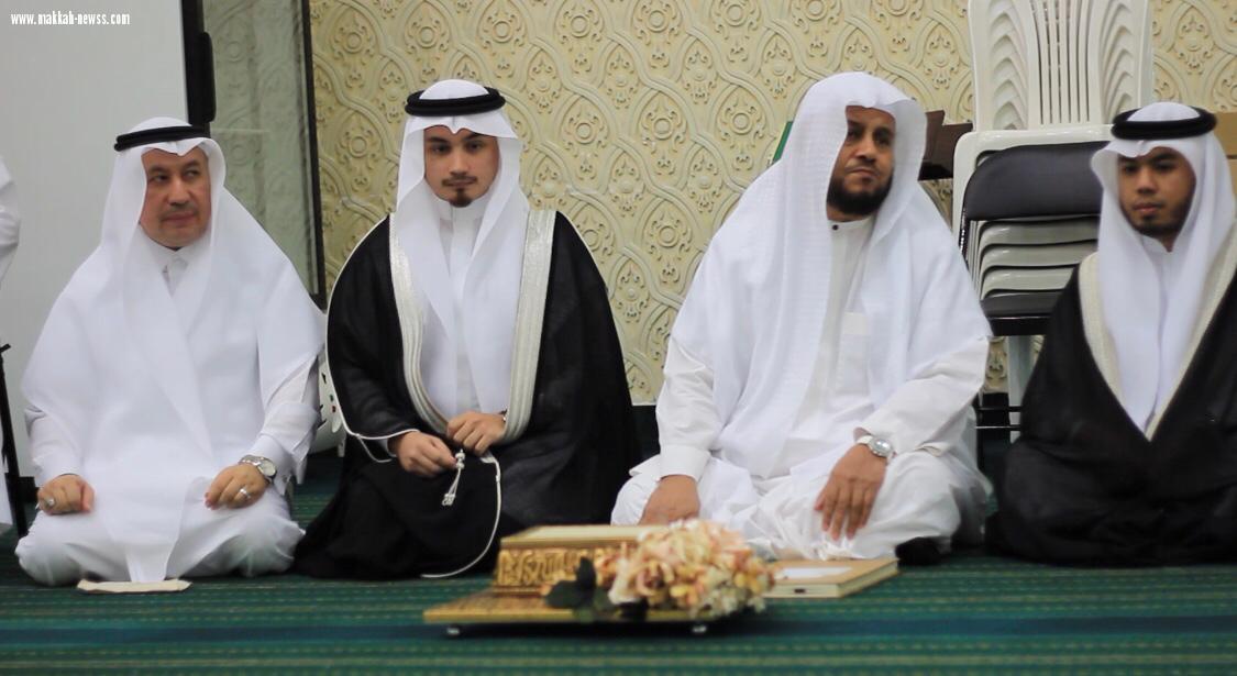 مدير ثقافة مكة صالح الانديجاني يحتفل بعقد قران الدكتور انس