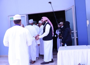 بالورد جمعية مراكز الأحياء بالطائف تودع ضيوف الرحمن