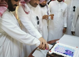 رئيس المجلس البلدي بالعارضة محزري واعضاء المجلس يهنئون التليدي على الترقية