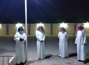 شبكة نادي الصحافة تعقد لقاءات إعلامية لكن باحتراز في استراحة الشيخ حامد المجنوني