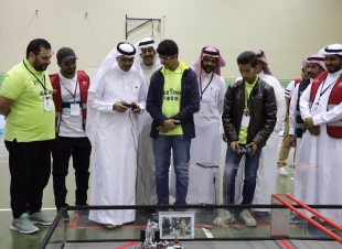 مدير تعليم جازان يدشن فعاليات الأولمبياد الوطني للروبوت ( التحدي التقني FTC)