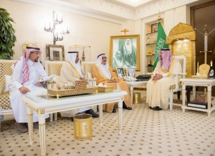 سمو أمير القصيم يستقبل المشرف على جمعية حقوق الإنسان بالمنطقة