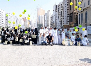 الامانة ونادي حياة وذو البجادين يطلقوا مبادرة يد بيد لبيئة أفضل