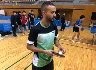 انطلاقً معسكر طاولة الاخضر باليابان