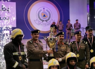 اختتام  بطولة تحدي رجال الدفـــاع المدني بمنطقة مكة المكرمة